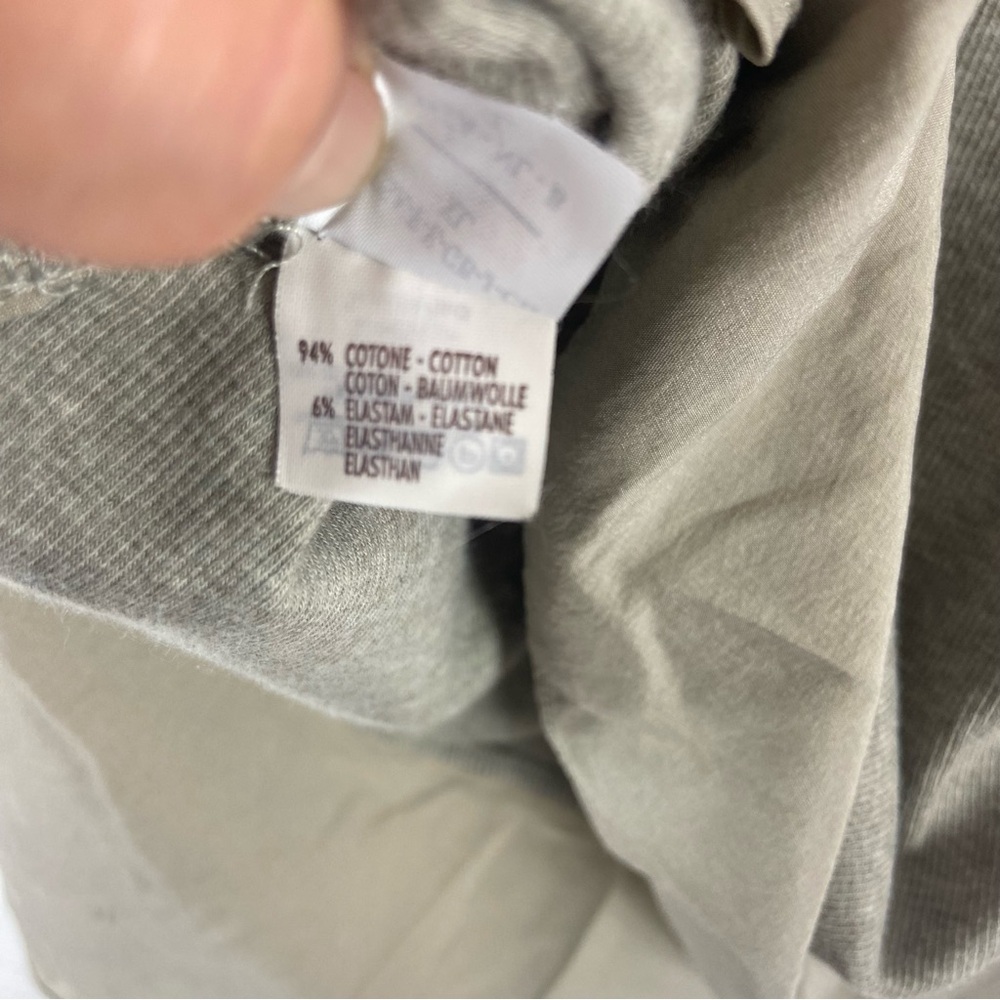 Brunello Cucinelli taupe tan knit side button asymmetrical tank top. Size XL - Picture 2 of 11